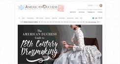 Desktop Screenshot of american-duchess.com
