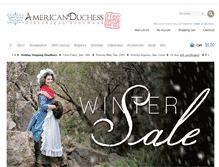 Tablet Screenshot of american-duchess.com